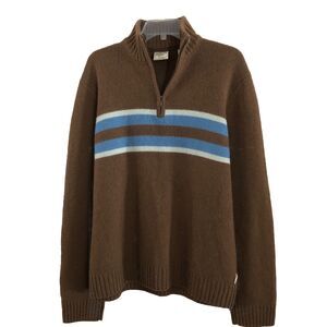 Timberland Lambswool Quarter Zip Sweater Mens Sz XL Preppy Stratham Outdoor Gear